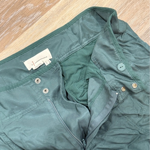 Anthropologie Dark Green Cargo Pants - Picture 3 of 6